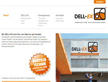Tablet Screenshot of dell-ex.at